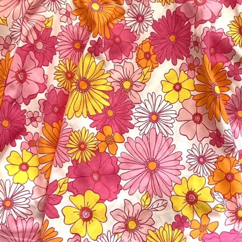 The Childrens Place floral yellow